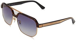 Police SPLF11 Gafas, SH.Rose Gold W/Black Parts, 61 para Hombre