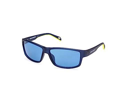 Skechers Se6159 Gafas, Matte Blue, 62/14/125 para Hombre