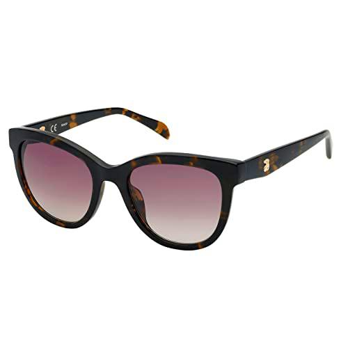 TOUS STOB39 Gafas, Shiny Dark Havana, 53 para Mujer