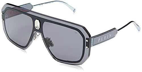 Philipp Plein SPP050 Gafas, Total Semi Matt Black, 99 para Hombre