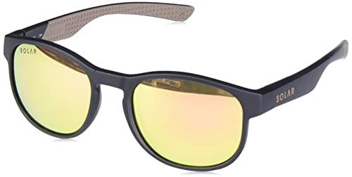 SOLAR Cross Sunglasses, Negro Mate, M Women's