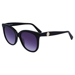 LONGCHAMP LO731S Gafas, Black, 54/19/145 para Mujer