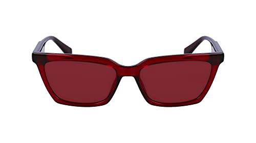 CALVIN KLEIN JEANS CKJ23606S Gafas, Burgundy, 55/16/140 para Mujer