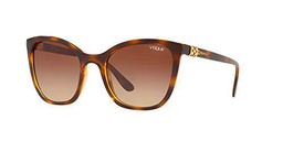 Vogue 0VO5243SB Gafas de Sol, Dark Havana, 53 para Mujer