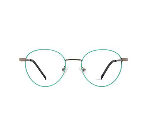 MODO &amp; ECO Quebec Gafas, Grey Green/Gun, 49 Unisex Adulto