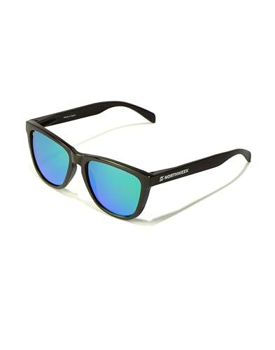 Northweek Regular-Polarized Black Emerald Gafas, Adulto para Hombre