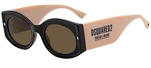 DSQUARED2 D2 0071/S Gafas, Black Beige, 51 para Hombre