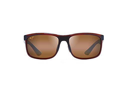 Maui Jim HUELO Gafas, Translucent Rootbeer, 58/18/135 Unisex Adultos