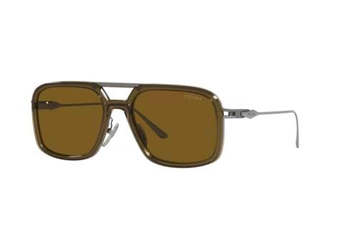 Prada 0PR 57ZS 55 18F01T Gafas de Sol, Unisex-Adult