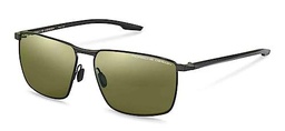 Porsche P8948 Gafas de Sol, Grey, Black, 63 para Hombre