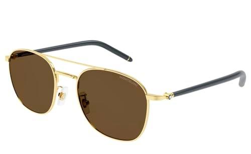 Montblanc MB0271S-009 56 Sunglass Man Metal Gafas de Sol