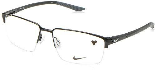 Nike Optical Sunglasses, 001 Satin Black Matte bla, 55 Unisex