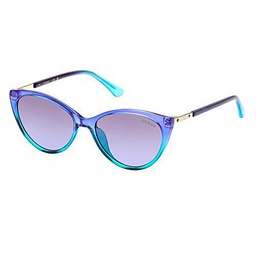 Guess GU9240 Gafas, Blue/Other, 48/14/130 para Mujer