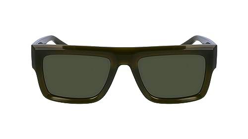 CALVIN KLEIN JEANS CKJ23642S Gafas, Olive, Talla única Unisex Adulto