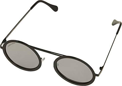 Urban Classics 104 Chain Sunglasses Gafas, silver mirror/black