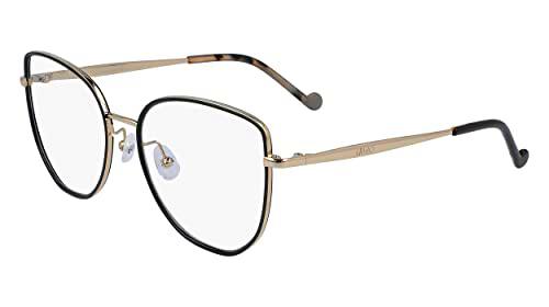 Liu Jo LJ2149 45355, Gafas Mujer, 718 Gold Shiny, 53