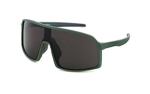 Basley Gafas de Sol Deportivas 8308-s-37, Verde, Talla única para Hombre