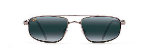 Maui Jim Kahuna Gafas, Gunmetal, 59/18/130 Unisex Adultos