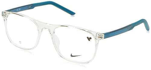 Nike Optical Sunglasses, 900 Clear Space Blue, 53 Unisex