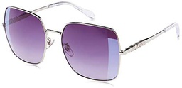 Just Cavalli SJC031 Gafas, Shiny Palladium W/SANBLAST and/OR Matt P