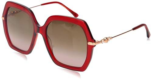 JIMMY CHOO Esther/S Gafas, Burgundy, 57 para Mujer