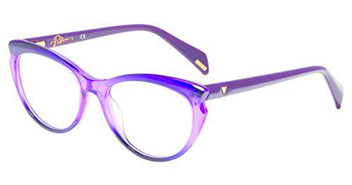 Police Vpla02 Sunglasses, Morado, 54 Chaqueta-91,44 cm Talla Unisex Adulto