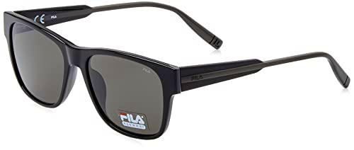 Fila SFI311 Gafas, Black Top+Grey, 54 Unisex Adulto