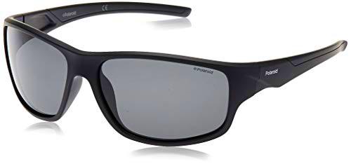 Polaroid PLD 7010/S M9 807 64 gafas de sol, Negro (Black/Grey Pz), Hombre