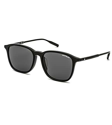 Montblanc MB0082SA-001 55 Sunglass Man Acetate Gafas de Sol