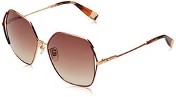 FURLA SFU601 Gafas, Rose Gold W/Coloured Parts, 58 para Mujer