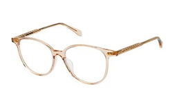 ZADIG&amp;VOLTAIRE VZV333 Gafas, Shiny TRANSP.Peach, 53 para Mujer