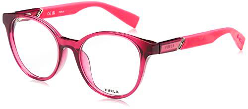 FURLA VFU667 Gafas, Shiny Transparent Cyclamen, 51 para Mujer