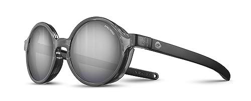 Julbo Walk Gafas DE Sol, Brillante Negro TRANSLUCIDO/Mate E Negro