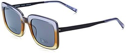 MODO &amp; ECO 471 Sun Gafas, Purple Yellow Gradient, 48 para Mujer