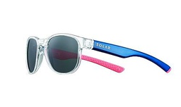 SOLAR Cross Sunglasses, Transparente/Azul/Rosa, M Women's