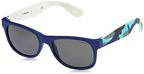 Polaroid P0300 Y2 T6D Gafas de sol, Azul (Bluette Camouflage Blue/Grey Polarized)