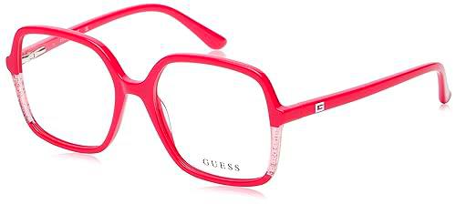 Guess GU2950 Gafas, Shiny Fuxia, 53/17/140 para Mujer