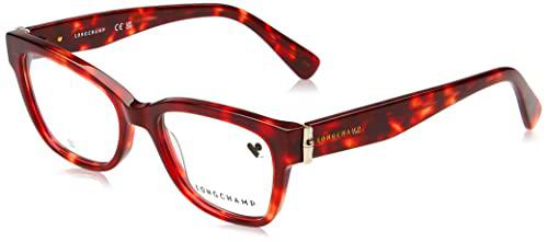 LONGCHAMP LO2713 Gafas, Red Havana, 51/17/140 para Mujer