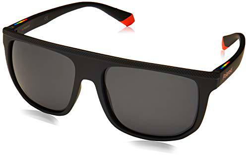 Polaroid PLD 7033/S gafas de sol, NEGRO, 57 para Hombre