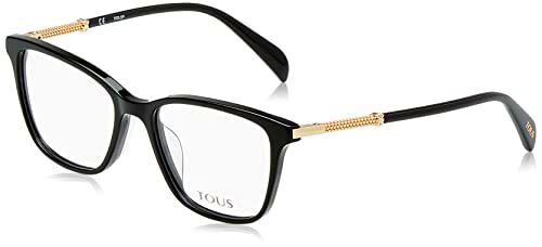 TOUS VTOB30 Gafas, Shiny Black, 52 para Mujer