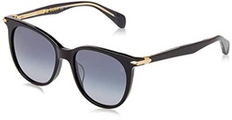 RAG &amp; BONE RNB1040/S Gafas, Black, 53 para Mujer