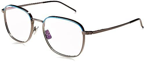 Italia Independent 5251 Sunglasses, Gun Metal and Sky Led, 55 Unisex