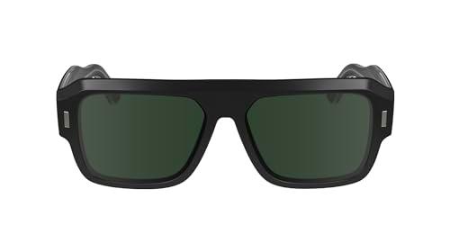 Calvin Klein Unisex Adult Sunglasses CK24501S - Black with Solid Green Lens