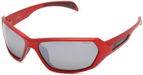 Polaroid P7312-33W-JB Gafas de sol, Rojo, 63 Unisex