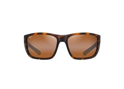 Maui Jim AMBERJACK Gafas, Matte Tortoise with Black Rubber