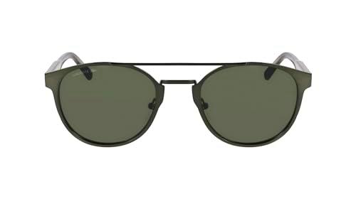 Lacoste Men's Sunglasses L263S - Khaki with Solid Green Lens