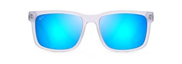 Maui Jim Stone Shack Gafas, Matte Crystal with Dark Grey Tips