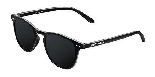 NORTHWEEK Wall All Black - Gafas de Sol para Hombre y Mujer