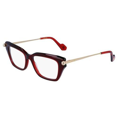 Lanvin Lnv2631 Gafas de Sol, 601 Deep Red, 54 Unisex Adulto