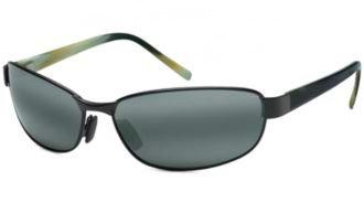 Maui Jim Gafas de Sol, Gry Napili Bay Matte Blac, Talla única Unisex Adulto